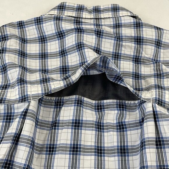 Alpine Design Tech Series Button Up Shirt Men's M Outdoor Fishing Vented Hike - Picture 13 of 14